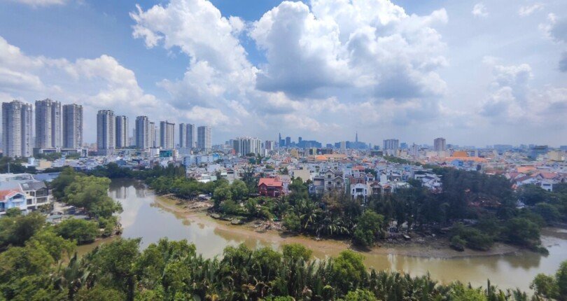 IMG 3226 810x430 - Cho thuê căn góc Sky Garden 3 2PN nhà đẹp full nội thất giá chỉ 15tr/tháng view sông
