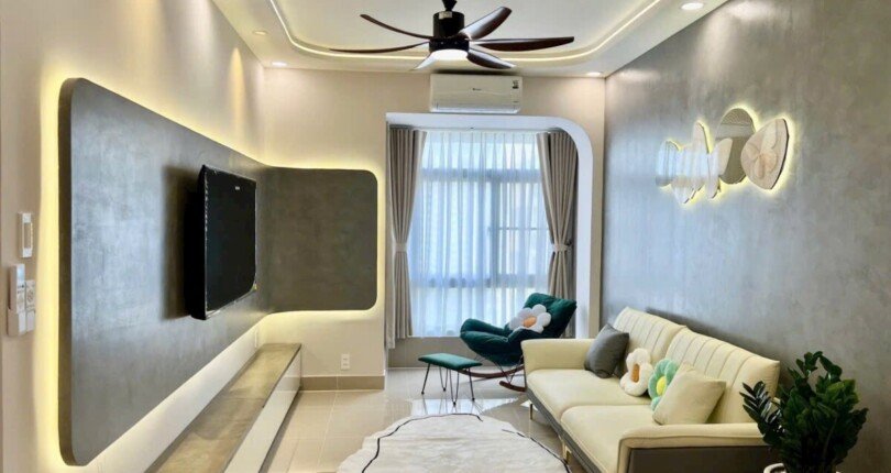 IMG 3402 810x430 - Bán căn hộ Sky Garden, Phú Mỹ Hưng, Q7, 2 phòng ngủ nhà đẹp như hình