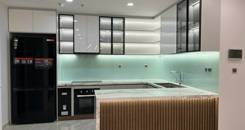 IMG 3495 810x430 - Siêu phẩm căn hộ 3PN Midtown Phú Mỹ Hưng cho thuê Giá 2500usd: Full nội thất Vip, lầu cao, 128m2