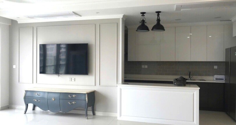 can canh trang thiet bi phong khach 810x430 - Giá mua bán căn hộ 3pn Block B - 04 Chung cư Riverpark Premier Quận 7 T9/2024