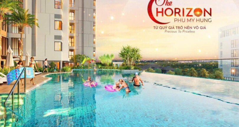 can ho lien ke ho boi noi khu 810x430 - Giá mua bán căn hộ 3pn Block B Chung cư The Horizon Phú Mỹ Hưng Quận 7 T9/2024