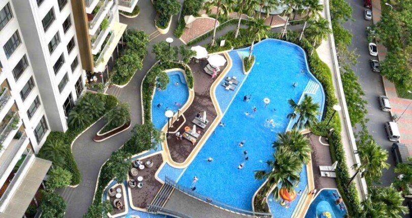 can ho truc dien ho boi tien ich noi khu the view 810x430 - Giá mua bán căn hộ Duplex 3pn tháp T8 Chung cư The View Riviera Point Quận 7 T8/2024