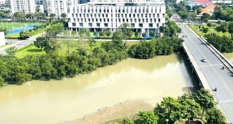 can ho truc dien song ca cam 810x430 - Giá mua bán cặp 2 căn hộ thông nhau 4pn Tháp A Chung cư Midtown Phú Mỹ Hưng Quận 7 T8/2024