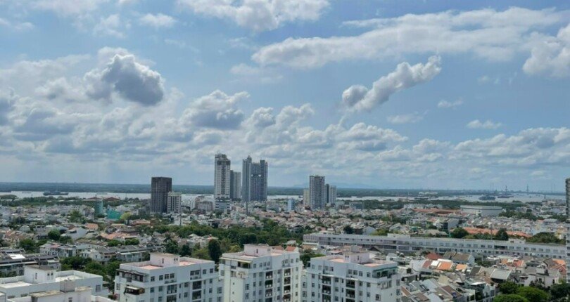 cho thue can ho hung phuc 2 810x430 - Cho thuê nhanh CH Hưng Phúc Happy Residence. DT 78m2 Lầu cao - Đầy đủ nội thất- Giá thuê 18 Triệu/Tháng