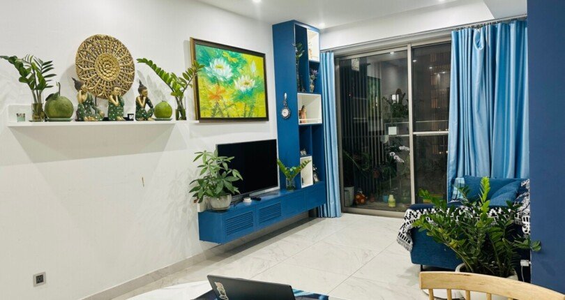 for rent apartment midtown 6 810x430 - Cho thuê Midtown tòa M7. DT 84m2 Nhà đẹp- View sông- Đầy đủ nội thất như hình- lầu trung- Giá 1,200 USD/Tháng