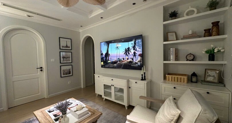 hinh anh phong khach can ho can ban 2 810x430 - Bán Siêu Phẩm Happy Residences, 98m2, 03pn, giá 7,998 tỷ, nội thất tuyệt đẹp.