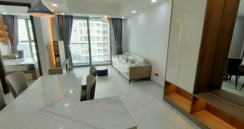 hinh toan phong khach can ho can cho thue 810x430 - Cho thuê nhanh căn hộ chung cư Midtown The Signature, 02pn, giá 30tr/tháng, nội thất đầy đủ.