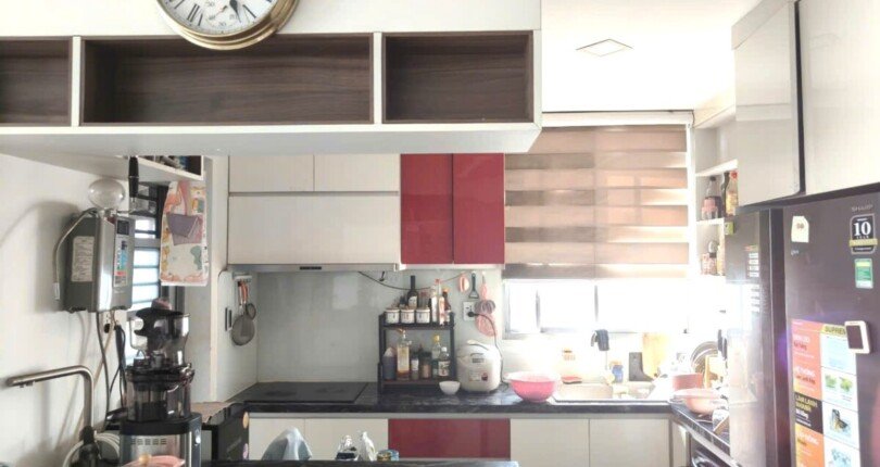 khong gian bep rong rai 6 810x430 - Giá mua bán căn hộ 3pn Block A Chung cư Green Valley Quận 7 T8/2024