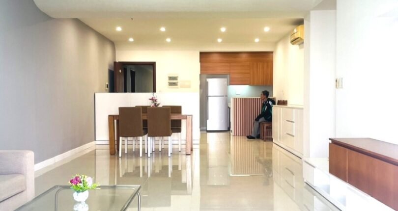 khong gian phong khach 810x430 - Giá cho thuê căn hộ 3pn Chung cư Riverpark Residence Phú Mỹ Hưng Quận 7 T8/2024