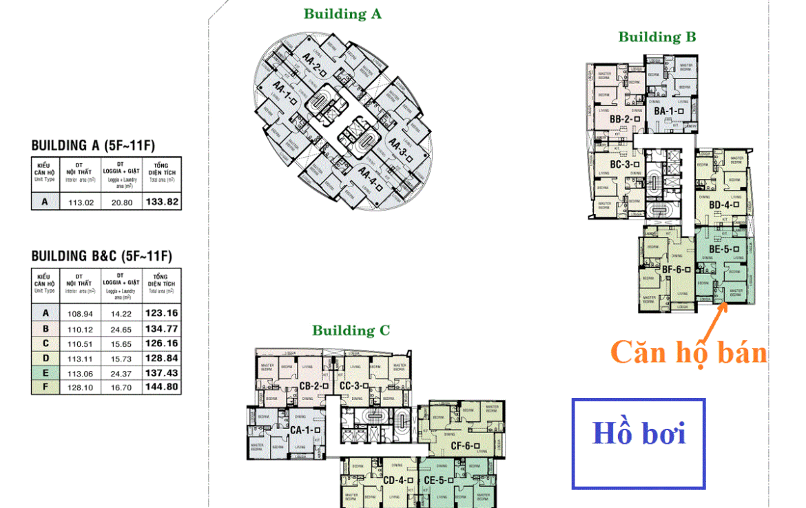 mat bang vi tri can ho ban 1170x738 - Giá mua bán căn hộ 3pn kiểu nhà Be Chung cư Riverpark Residence Quận 7 T8/2024