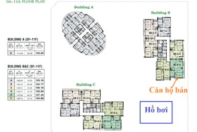 Giá mua bán căn hộ 3pn kiểu nhà Be Chung cư Riverpark Residence Quận 7 T8/2024