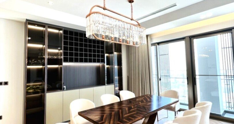 phong an 1 810x430 - Giá mua bán Penthouse The Peak Phú Mỹ Hưng Quận 7 T8/2024 diện tích 309m2 giá 50 tỷ