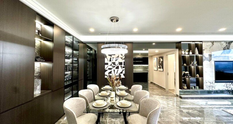 phong an sang trong 810x430 - Bán gấp căn hộ 3pn Block B Chung cư Riverpark Residence Phú Mỹ Hưng giá 13,5 tỷ