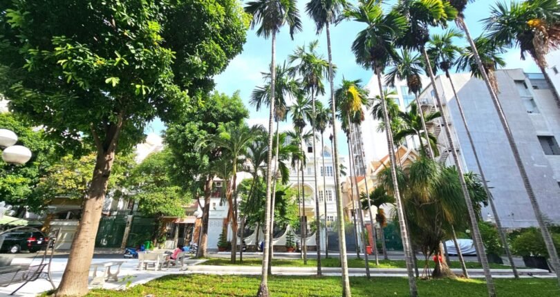 vi tri nha ban lien ke cong vien 810x430 - Giá mua bán nhà Biệt thự nguyên căn số 3e Khu dân cư Him Lam Phổ Quang Tân Bình T8/2024