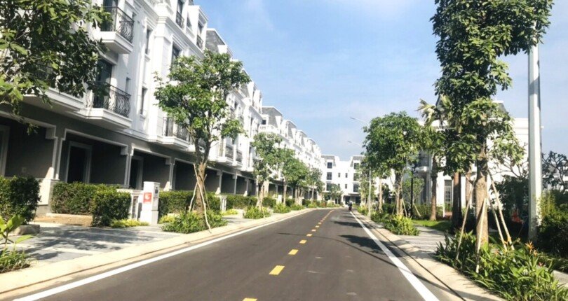 vi tri nha toa lac tren duong noi khu 7 810x430 - Giá mua bán nhà biệt thự góc hai mặt đường 158m2, kiểu nhà C8 Kdc Amelie Villa T9/2024