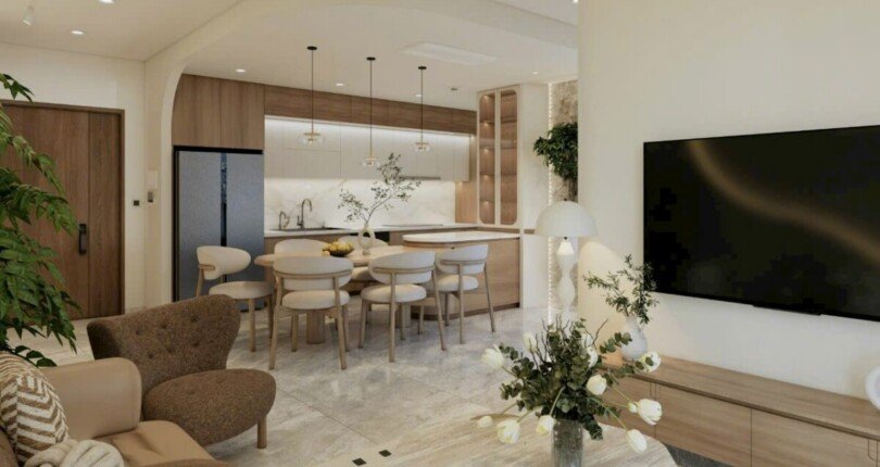 z5749495158883 642b2a68f6a56b894a5d79ff5246005b 810x430 - Bán căn hộ The Peak Midtown 3 phòng ngủ, 115m2, full nội thất mới 100%