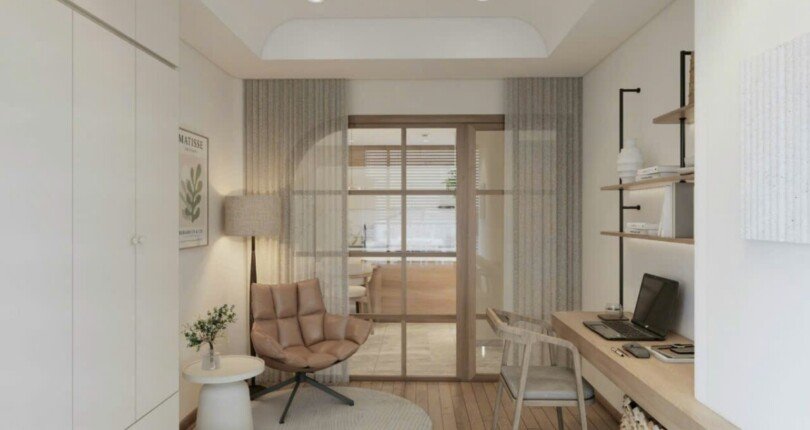 z5749495195227 2833129d34aa2da89afa65225a5a63bf 810x430 - Bán căn hộ The Peak Midtown 3 phòng ngủ, 115m2, full nội thất mới 100%