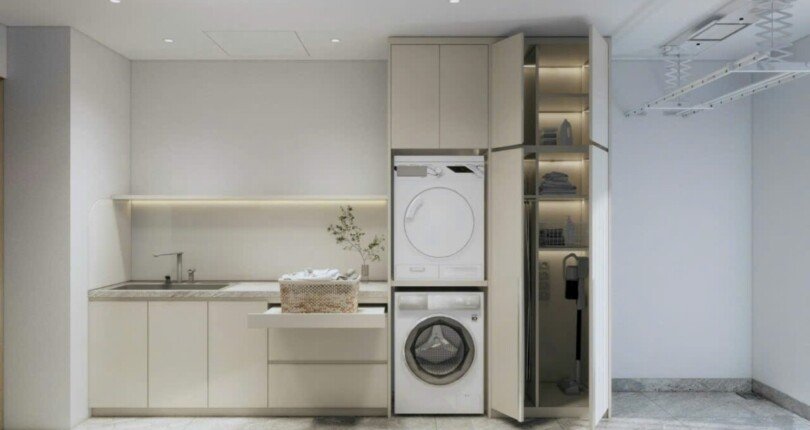 z5749495203101 5ba29ea656b3f8f3fbcfbf21f36b1021 810x430 - Bán căn hộ The Peak Midtown 3 phòng ngủ, 115m2, full nội thất mới 100%