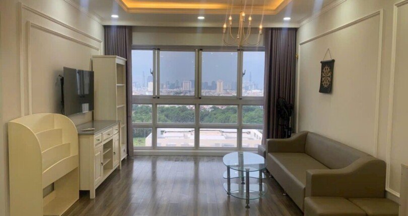 406712693 3613383832213753 4480352255406408046 n 1 810x430 - Cho thuê căn hộ Happy Valley, 100m2, 3PN 2WC, căn góc lầu cao full nội thất