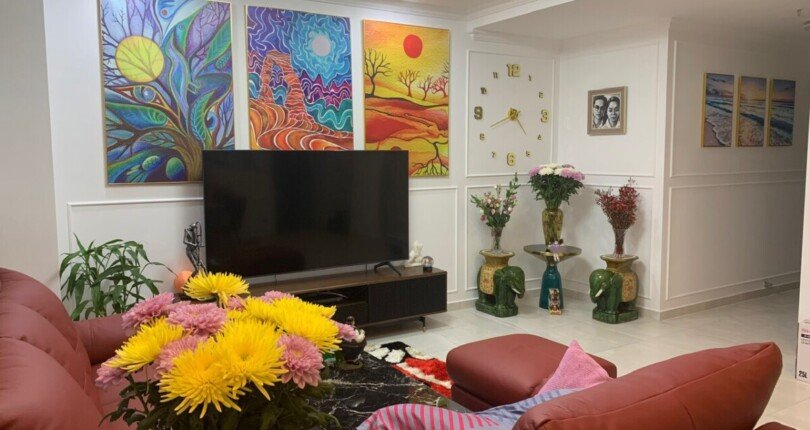 IMG 3729 810x430 - Bán căn hộ cao cấp Duplex Happy Valley Premier Phú Mỹ Hưng, Quận 7 có 4 phòng ngủ