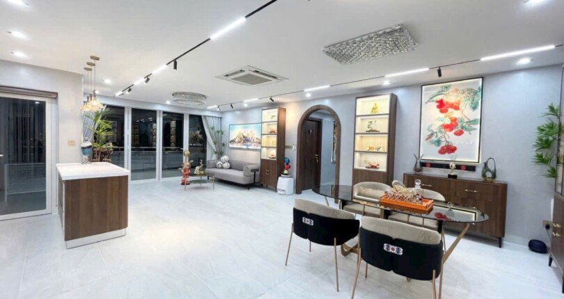 IMG 3910 1 810x430 - Bán gấp Căn hộ Riverpark Residence 138m 3 phòng ngủ tặng nội thất đẹp