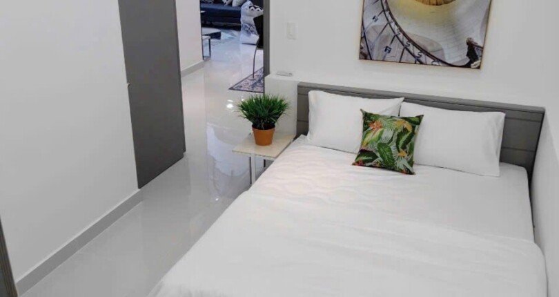 IMG 4118 810x430 - Penthouse Sky Garden cho thuê, có 5 phòng ngủ và sân vườn rộng