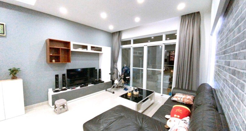 can canh phong khach can ho cho thue 810x430 - Bán căn hộ 3 phòng ngủ căn Dr3 Chung cư Riverside Residence Quận 7 giá 9,5 tỷ