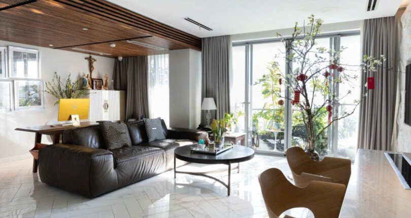 cho thue can ho green valley 3 810x430 - Cho thuê căn hộ Green Valley. DT 120m2 Nhà đẹp- Nội thất sang trọng- có ban công trải dài. Giá thuê 35 Triệu/Tháng