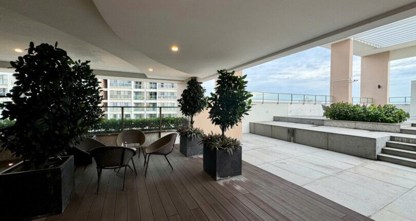 cho thue can ho midtown m7 6 810x430 - Cho thuê căn hộ Midtown Tòa M7. DT 105m2 Nhà thiết kế 3 Phòng-2wc- Nội Thất đầy đủ- Tầng sân vườn. Giá 46 Triệu/Tháng