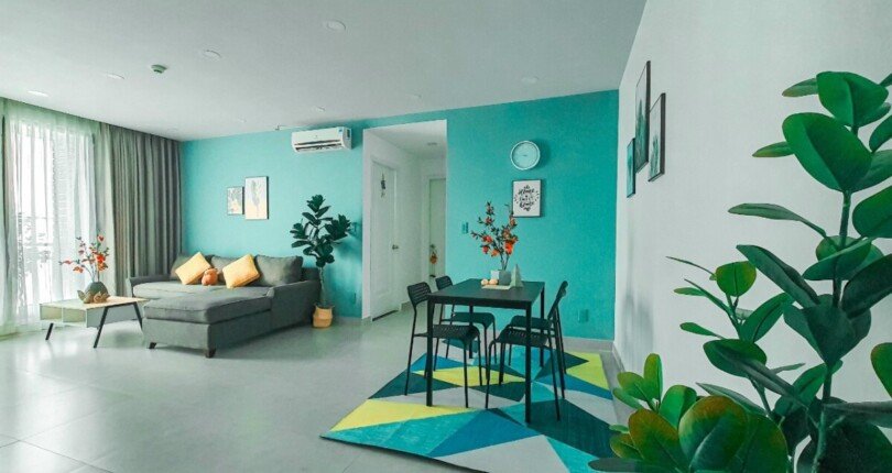 hinh anh phong khach can ho ban 6 810x430 - Bán căn hộ chung cư Green Valley, diện tích 89m2, căn góc, giá 86.2tỷ, đầy đủ nội thất, nhà đẹp.