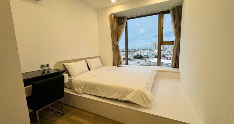khong gian phong ngu nho 810x430 - Giá mua bán căn hộ 3pn Block C Chung cư Midtown Phú Mỹ Hưng Quận 7 T9/2024
