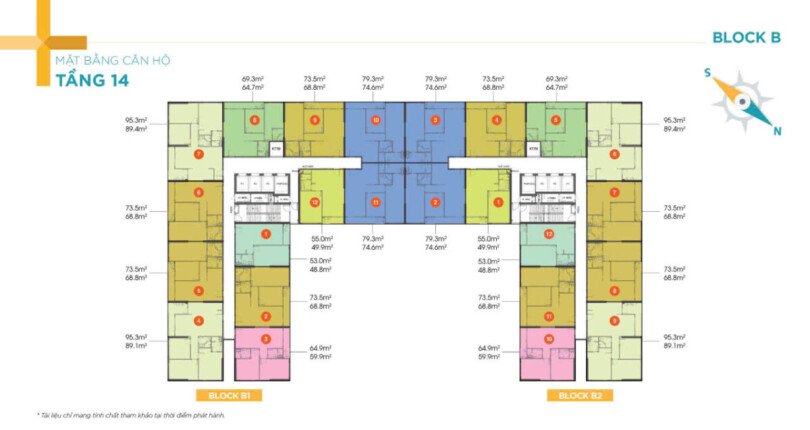 mat bang chung cu lavida plus 810x430 - Giá mua bán căn hộ 1pn Chung cư Lavida Plus Quận 7 T9/2024