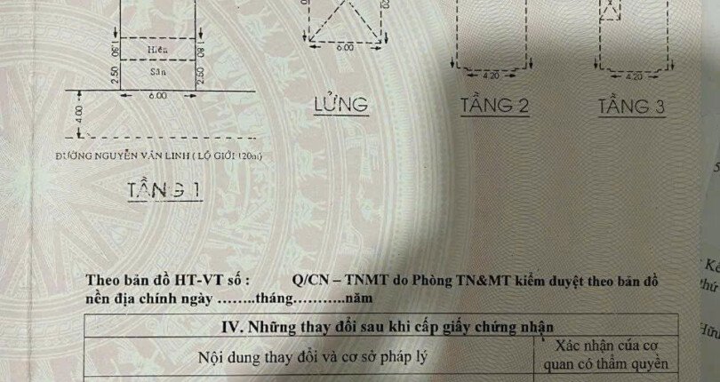 mat bang phap ly so hong nha dat ban 810x430 - Giá mua bán toàn nhà nguyên căn số 982 Nguyễn Văn Linh Quận 7 T9/2024