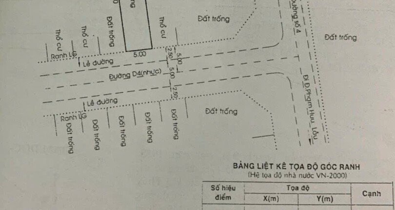 mat bang vi tri dat nen can ban 810x430 - Bán gấp đất nền lô G Khu dân cư Chợ Lớn Quận 7