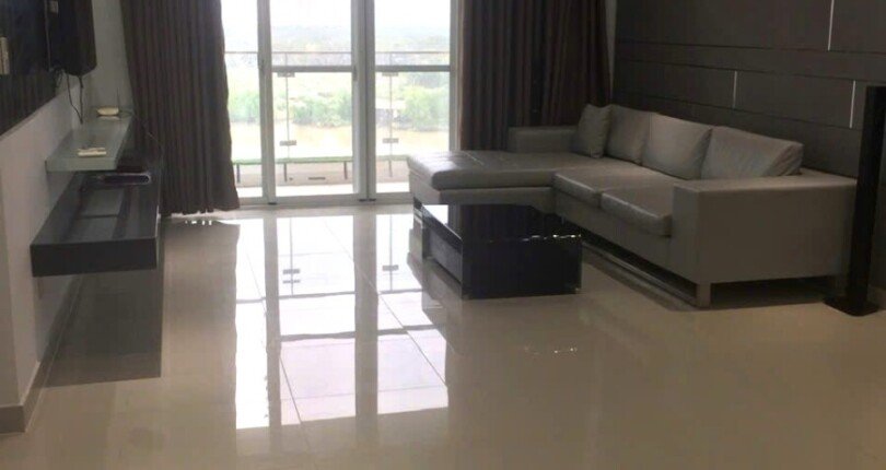 phong khach can ho ban 20 810x430 - Giá mua bán căn hộ 3pn Block E view sông Chung cư Riverside Residence Quận 7 T9/2024