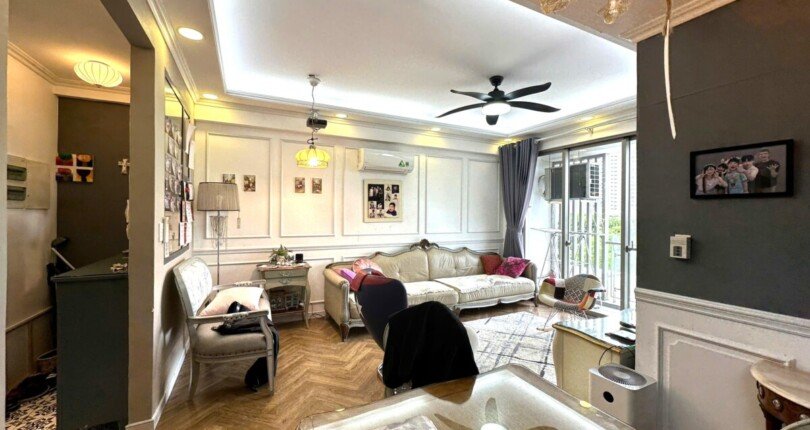 phong khach can ho ban 32 810x430 - Giá mua bán căn hộ 3pn Block A Chung cư Hưng Phúc Happy Residence Quận 7 T9/2024