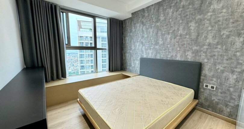 phong ngu can ho cho thue 9 810x430 - Cho thuê căn hộ chung cư Midtown The Signature, 03pn, giá 46tr/tháng, căn góc, nhà đẹp.