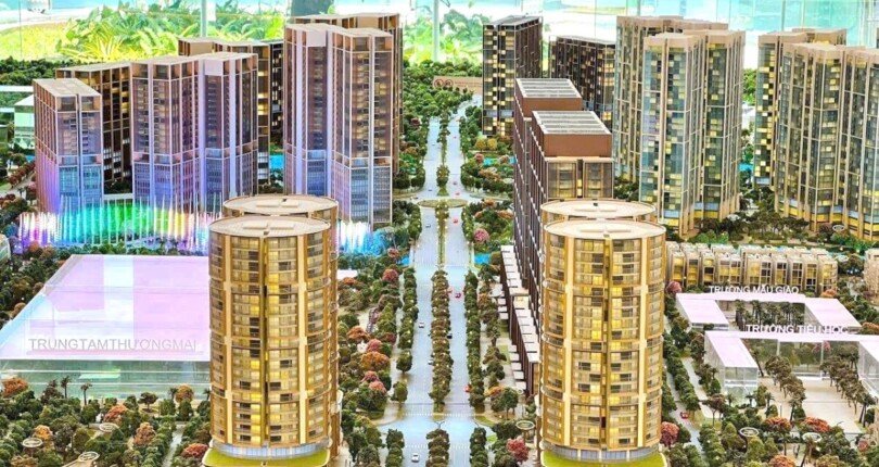 sa ban phoi canh toa thap doi the global city 810x430 - Chủ đầu tư Masterise Homes chính thức mở bán giai đoạn 1 tòa Tháp Đôi Chung cư The Global City