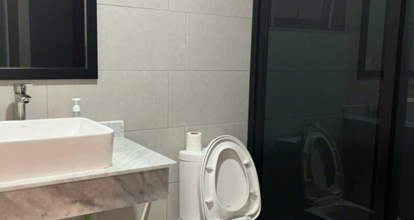 tollet can ho ban 8 810x430 - Cần bán căn hộ chung cư Green Valley, 89m2, tầng trung, giá 6 tỷ + 01 ô đậu xe ô tô,nhà đang có hợp đồng thuê.