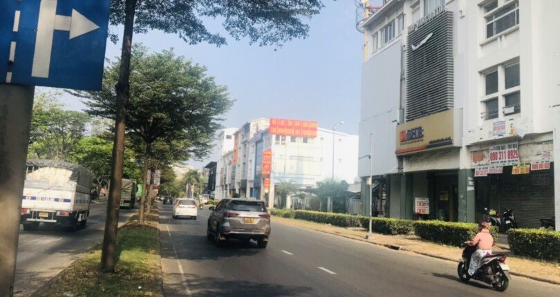 vi tri nha toa lac mat duong nguyen van linh q7 810x430 - Giá mua bán tòa nhà văn phòng nguyên căn số 39 đường Nguyễn Văn Linh Quận 7 T10/2024