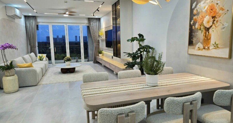 z5807192275233 ff8fdda219c8bdda1ea783851a6dc7af 810x430 - Bán căn hộ Green View, 106m2, 3 phòng ngủ, nhà mới đẹp tiện ở ngay