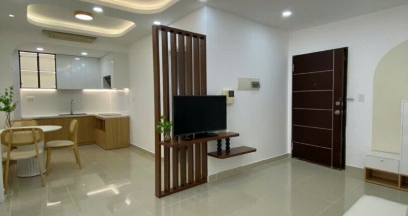 ban can ho sky garden 3 1 810x430 - Cần cho thuê nhanh căn hộ Sky Garden 3. DT 56m2- Nhà rất đẹp- Nội thất mới 100%- 2 PN-1WC- Giá 16 Triệu/Tháng