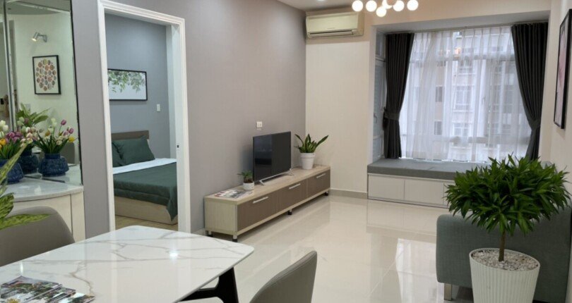 ban can ho sky garden 3 6 1 810x430 - Cho thuê nhanh căn hộ Sky Garden 3. DT 68m2-Nhà như hình- lầu cao- 2 phòng 2 toilet. Giá thuê 15 Triệu/Tháng