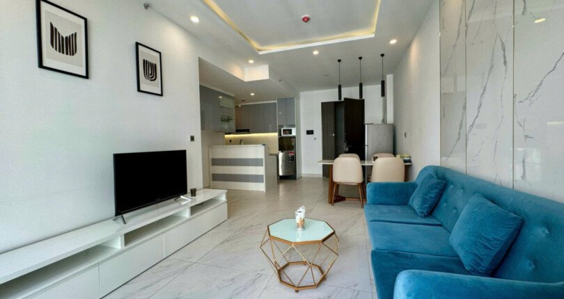 cho thue can ho midtown 15 810x430 - Cho thuê căn hộ Midtown Tòa M7. Nhà đẹp- Lầu cao- 2PN-2wc- Nội thất như hình- Giá chỉ 23 Triệu/Tháng