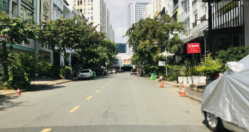 hinh anh duong so 6 quan 7 810x430 - Giá mua bán tòa nhà nguyên căn mặt Đường số 6 Khu Hưng Phước 4 Quận 7 T10/2024