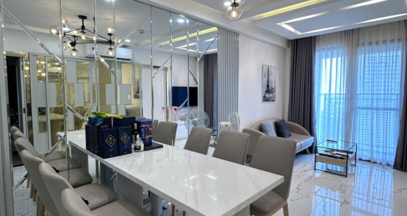 hinh anh phong an can ho ban 1 810x430 - Bán căn hộ chung cư Saigon South, 72m2, 02pn, giá 4.650 tỷ, nhà đẹp, nội thất cao cấp.