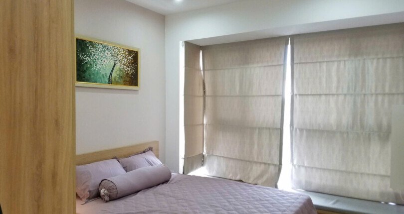 hinh anh phong ngu can ho ban 17 810x430 - Bán căn hộ chung cư Scenic Valley 1, 02pn, giá 5.2 tỷ, nhà có hợp đồng thuê 19tr/tháng , đầy đủ nội thất.