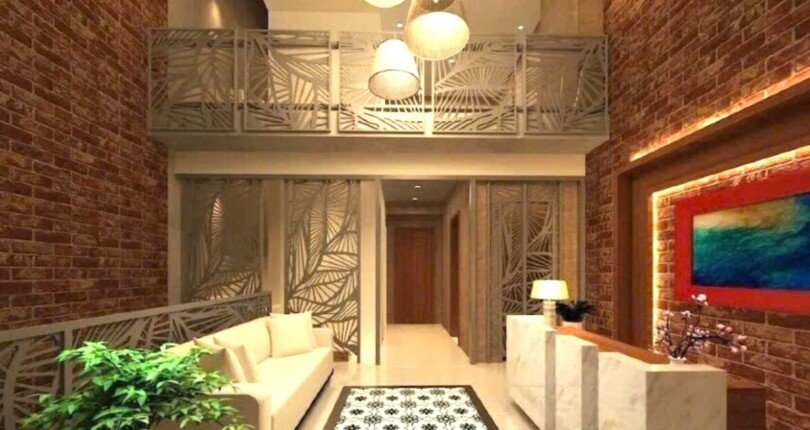 khong gian le tan tang tret 810x430 - Giá cho thuê tòa nhà nguyên căn khách sạn đường Lê Văn Thiêm Quận 7 T10/2024