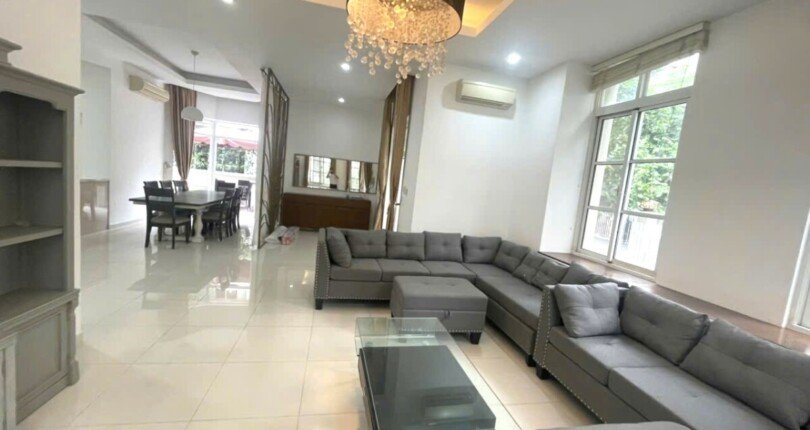 khong gian tang tret nha biet thu cho thue 810x430 - Giá cho thuê nhà Biệt thự đơn lập Mỹ Văn Phú Mỹ Hưng Quận 7 t11/2024
