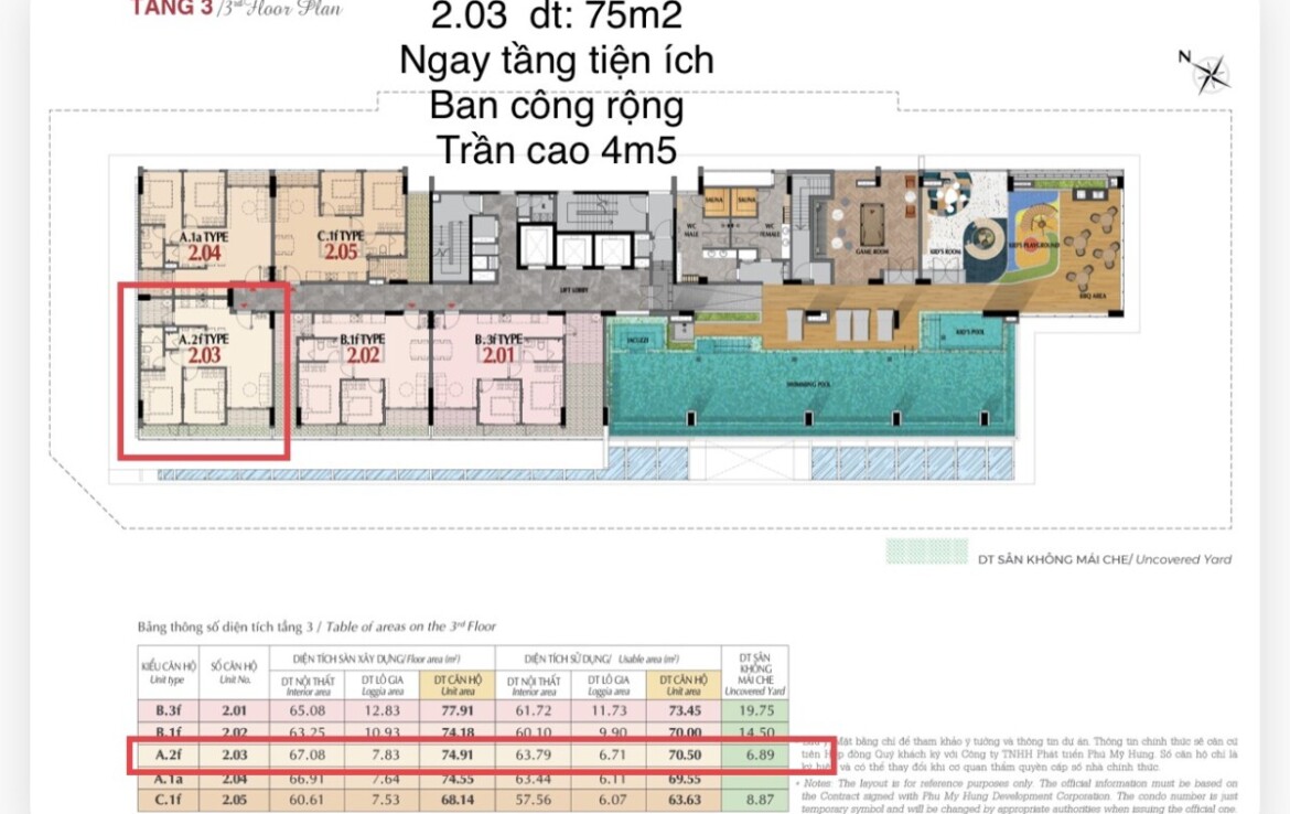 mat bang vi tri can ho ban 1 1170x738 - Giá mua bán căn hộ 2pn có sân vườn Chung cư The Aurora Phú Mỹ Hưng Quận 7 T10/2024